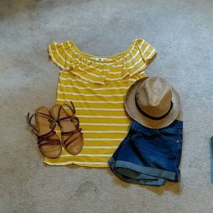 Off the shoulder top